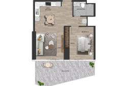 1 bedroom apartment